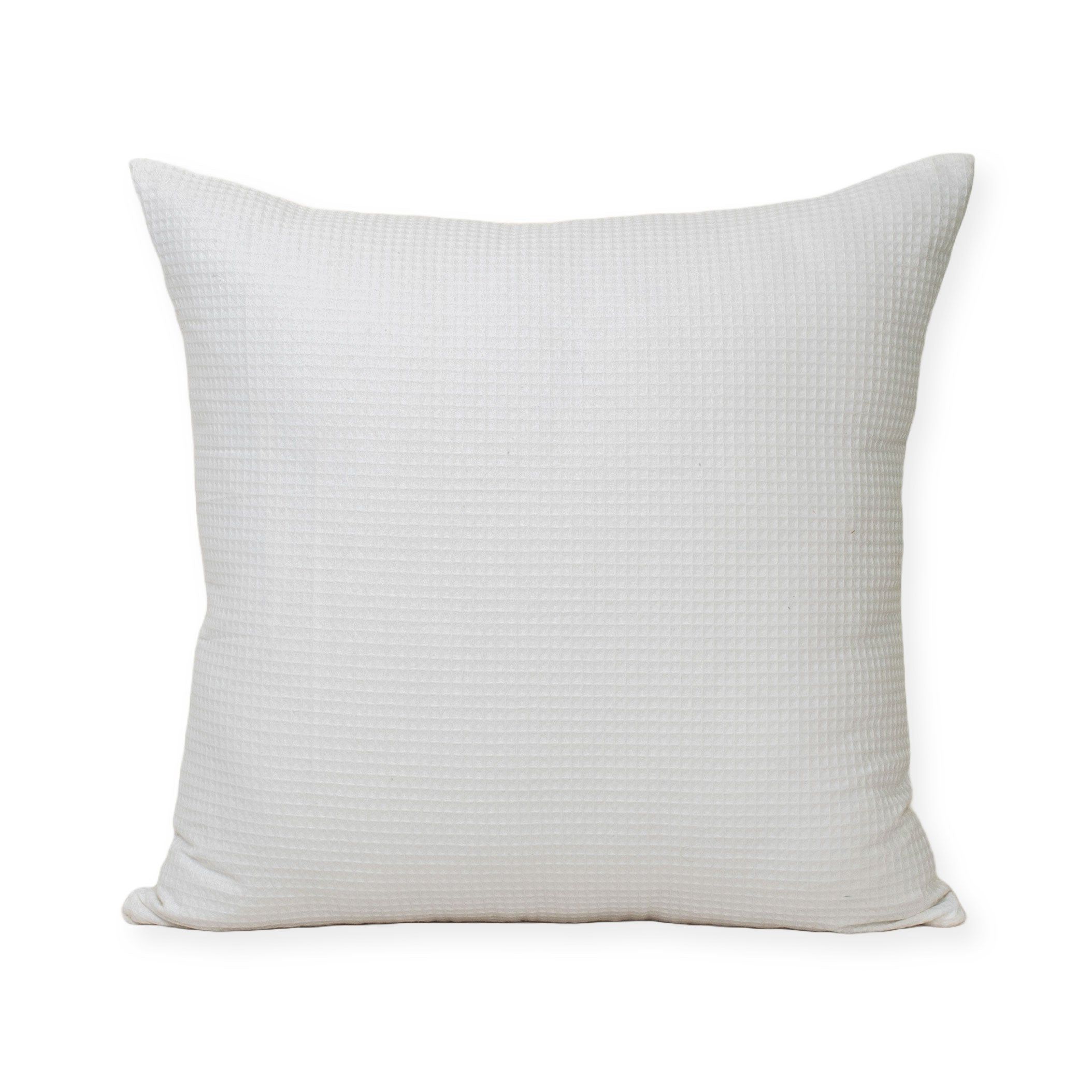 Solid White Soft Cotton sofa Cushion Covers